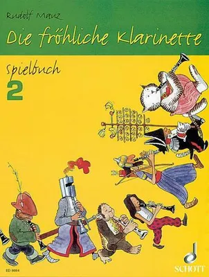 Produktbild von Die fröhliche Klarinette Spielbuch 2