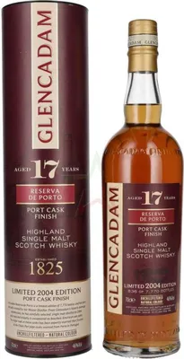 Produktbild von Glencadam 17 Years Old Triple Cask Portwood Finish 46,00 % 0,70 lt.