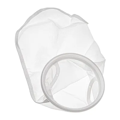 Produktbild von vhbw Universal Filtersocke für Aquarien, Pools, Skimmer - Filterbeutel, Polyester, 18 x 21,5 cm, 150 Mikrometer Weiß