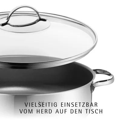 Productafbeelding van Wmf Devil braadpan met glazen deksel, 24 cm