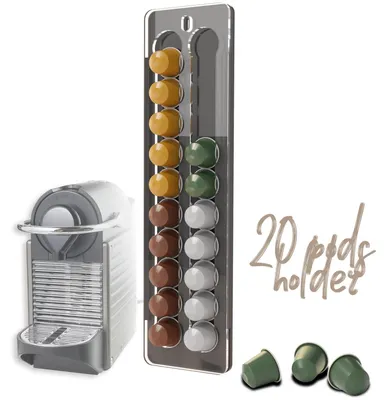 Zdjęcie produktu dla Pojemnik na kapsułki do ekspresów Nespresso, mieszczący 20 sztuk