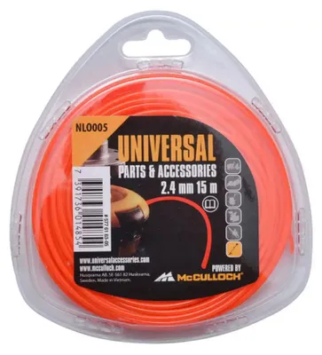 Image de Corde pour débroussailleuse profil rond UNIVERSAL 2.4 mm 15 m
