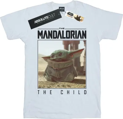 Produktbild von Star Wars - "The Mandalorian The Child" T-Shirt für Herren BI47211 (4XL) (Weiß)