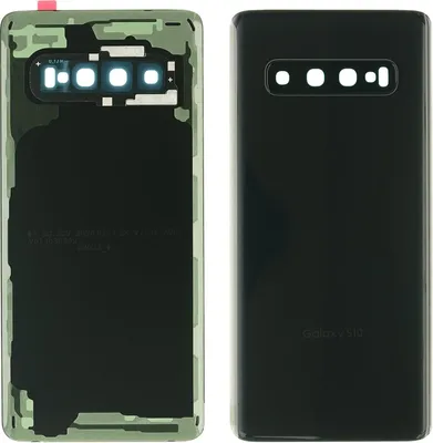 Produktbild von Gehäuse Rückseite für Samsung Galaxy S10 (SM-G973F), Schwarz