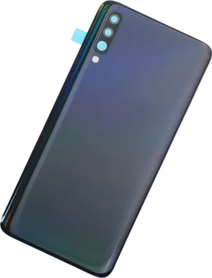 Produktbild von Für Samsung Galaxy A70 A705F Akkudeckel Back Cover Mit Kameralinse Schwarz