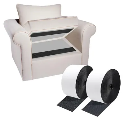 Productafbeelding van Extra Sterke Dubbelzijdige Plakband voor Stoffen - 10 cm Breed en 3 m Lang