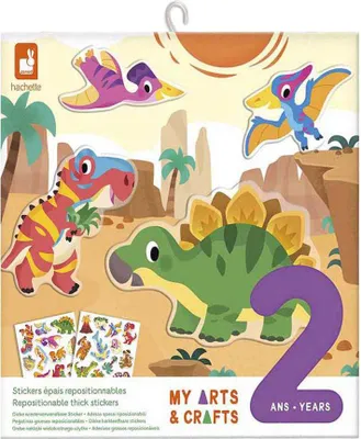Image de Janod Atelier - Autocollants réutilisables Dino