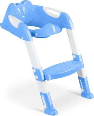 Produktbild von Ricokids 729100 Koala-Toilettensitzbezug mit Leiter, Blau
