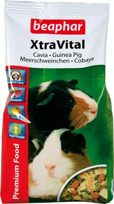 Imagen del producto de BEAPHAR XtraVital, alimento para cobayas con alfalfa, 1 kg