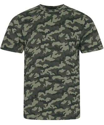 Produktbild von Just Ts & Polos JT034 | Herren Camo T - Farbe: Green Camo - Größe: XL