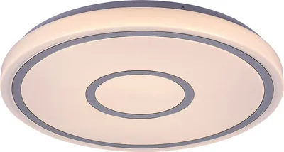 Zdjęcie produktu dla Plafon LED okrągły Taytum biały 25W Ciepła biel 1680lm metal wym:5x38x38cm IP20 Rabalux