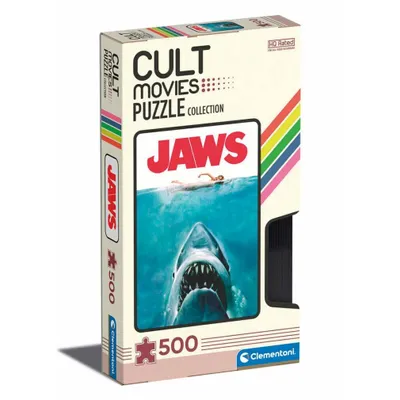 Produktbild von Clementoni Cult Movies Puzzle Collection Puzzle Jaws (500 Teile)