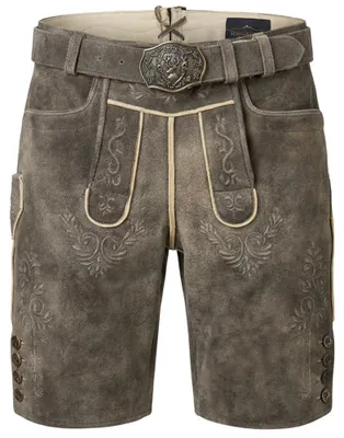 Produktbild von Lederhose Waldkirch Hirsch fichte 48