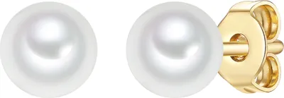 Produktbild von Trilani Perlen-Ohrstecker Sterling Silber Muschelkernperle 50030133