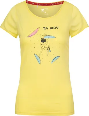 Produktbild von Rafiki Jay Kurzarm-t-shirt Gelb 34 Frau Gelb 34