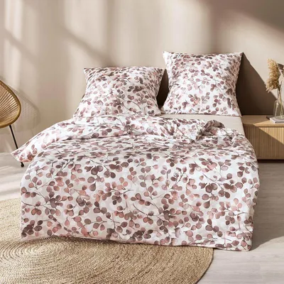 Produktbild von Kaeppel Interlock Jersey Bettwäsche Enchanted mocca 135x200 cm + 80x80 cm
