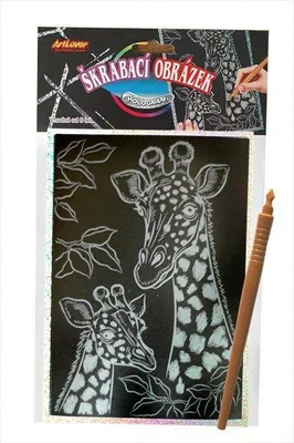 Obrázok produktu pre ARTLOVER Holografický škrabací obrázok - Mačiatka