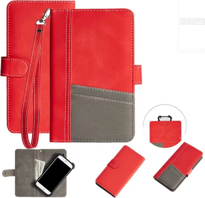 Produktbild von K-S-Trade Handy Schutzhülle für Xiaomi Redmi Note 9 Hülle Portemonnee Brieftasche Klapphülle Kartenfächer Flip Wallet Case Etui
