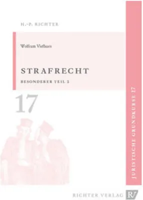 Produktbild von Viefhues, W: Juristische Grundkurse / Band 17 - Strafrecht B