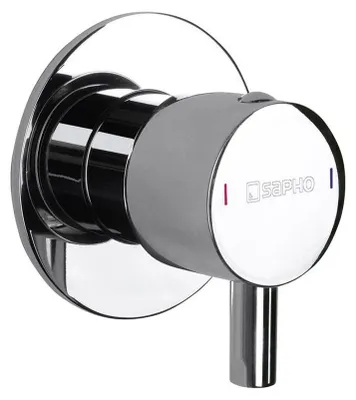 Imagen del producto de Sapho RHAPSODY: Grifo empotrado para ducha de bidé, de un solo caudal, cromado