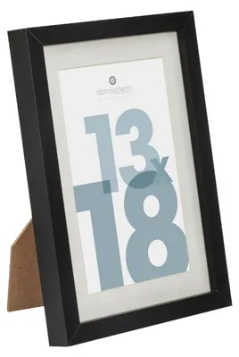 Immagine prodotto di Cornice "manu" nera 13x18 cm  - Atmosphera, arredamento d'interni
