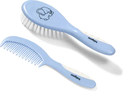 Immagine prodotto di BabyOno Pettine e spazzola - blu