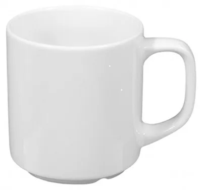 Immagine prodotto di Tazza Seltmann Weiden Meran con manico in bianco Mainau 250ml