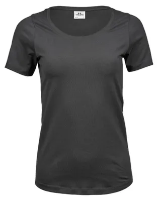 Image de Tee Jays - T-shirt pour femmes FK1640 (M) (gris foncé)