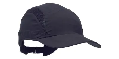 Zdjęcie produktu dla 3M™ First Base™ 3 czapka z daszkiem 2030610, klasyczna, czarna, skrócony daszek, 55 mm
