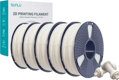 Obrázek produktu pro Vlákno ABS, průměr 1,75 mm, vysoká pevnost, dlouhotrvající výkon, 5KG ABS White