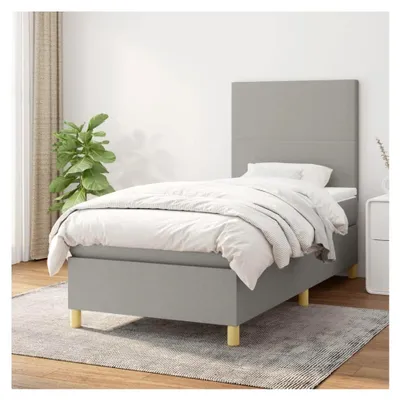 Produktbild von Lattenrost für Bett und Matratze, 90 x 190 cm, Hellgrau