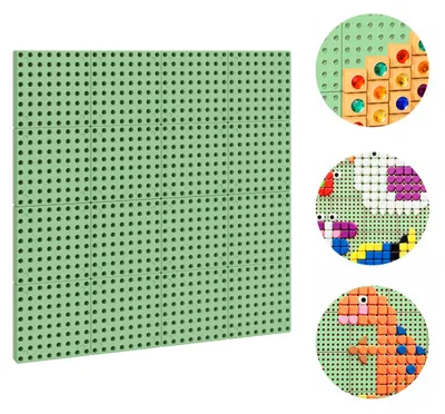Produktbild von Masterkidz Wandpaneel, Wissenschaftstafel, kreativer Stiel, Außentafel + Montageplatte, 80 x 80 (cm)