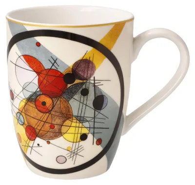 Obrázok produktu pre Goebel Kandinsky Hrnek Kruhy v kruhu
