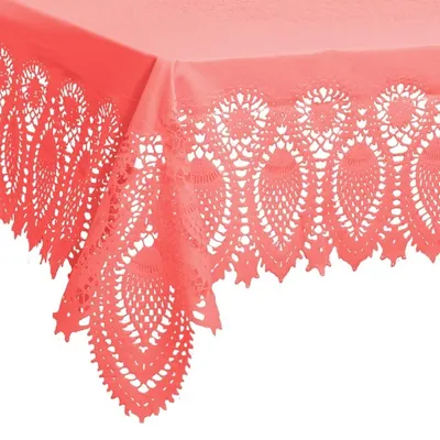 Produktbild von Unique Living - Tischdecke Amira Sugar Pink 137x180