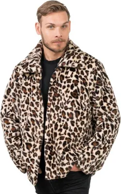 Produktbild von Jacke im Leoparden Look für Herren