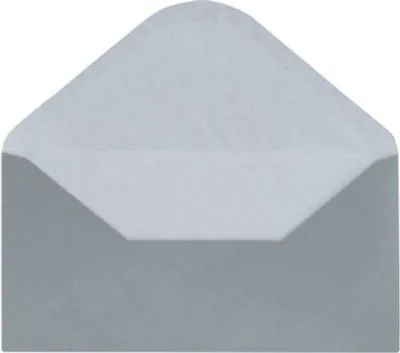 Image de ENVELOPPES Décoratives ARGENT DL 110x220mm Nacre Invitations 50 pièces