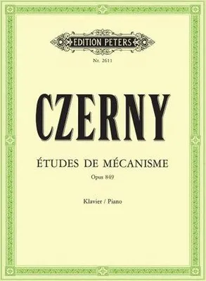 Obrázek produktu pro Études de Mécanisme op. 849 -Vorschule zur Schule der Geläufigkeit - für Klavier-