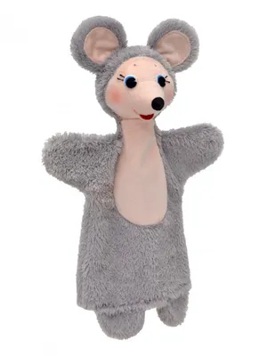 Obrázok produktu pre Ručná maňuška myš 30 cm Viacfarebná, 24609A