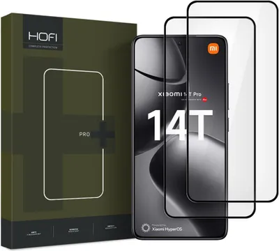 Obrázok produktu pre Tvrdené sklo Hofi Glass Pro+ 2-Pack Xiaomi 14T / 14T Pro Black