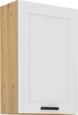 Produktbild von Kondela Oberer Küchenschrank Lula 60 G-90 1F – Weiß / Artisan-Eiche
