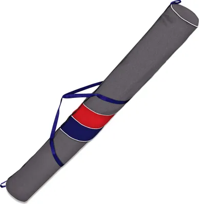 Produktbild von Premium Skischuhtasche, Standardgröße, Blau-Rot, Helmtasche, Skistiefeltasche, wasserdicht, langlebig