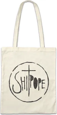 Produktbild von Urban Backwoods Shitpope, Stofftasche, Farbe: Beige