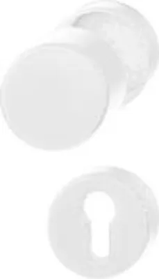 Produktbild von Hoppe Wechsel-Garnitur138L/15/153/K58, PZ weiß