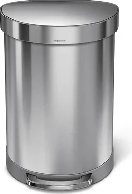 Immagine prodotto di Simplehuman Cestini - Cestino per rifiuti 60 l, acciaio inox CW2029