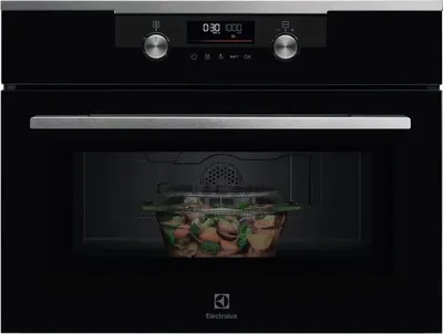 Produktbild von Electrolux KVMDE46X, Klein, Elektrischer Ofen, 44 l, 2100 W, 44 l, Integriert