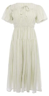 Image de Robe pour femmes DULCEY - verte, taille XXS