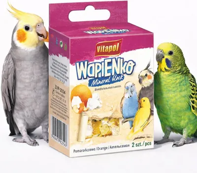 Productafbeelding van Vitapol ZVP-2054, Citroen, Kanarie, Parkiet, Papegaai, Nachtegaal, Calcium, Fosfor, Natrium, Verpakking