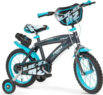 Produktbild von 14 Zoll Kinder Jungen Fahrrad Jungenfahrrad Kinderfahrrad Rad Blau ICE