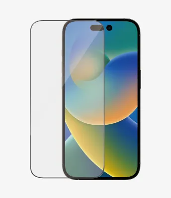 Produktbild von PanzerGlass ® Displayschutz iPhone 14 Pro | Ultra-Wide Fit m. EasyAligner, Apple, Apple - iPhone 14 Pro, Trockene Anwendung, Kratzresistent, Schockresistent, Transparent, 1 Stück(e)