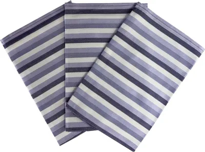 Obrázok produktu pre Uterák Bamboo 50x70 cm Pruh fialový 3 ks